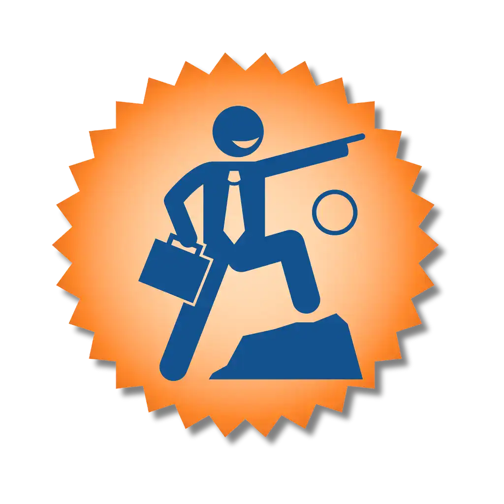 Icône pour les ateliers de groupe en entrepreneuriat au Québec